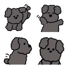 Toy poodle taro Emoji