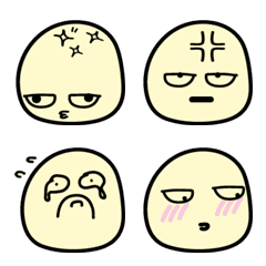 Mr.Egg's various emotional Expression