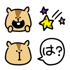 Risu-chan Emoji(Squirrel)