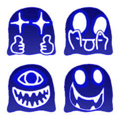 The Ghost Emoji Cute