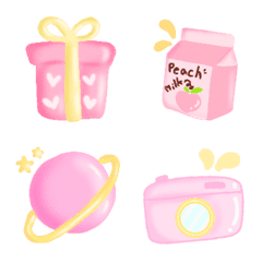 cutie emoji : sweety pink 