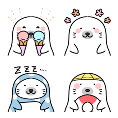 very cute seal emoji