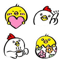 chick and chicken-hudepen-