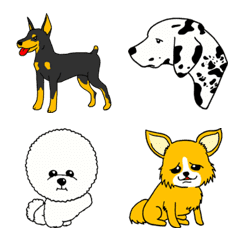 Large set of dogs for dog lovers