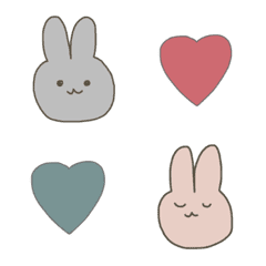 Adorable bunnies and flowers 