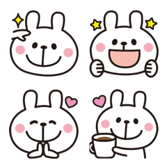 Adult cute rabbits Emoji