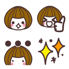 Mushroom girl Emoji !