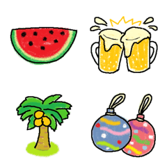 Summer Emoji!!