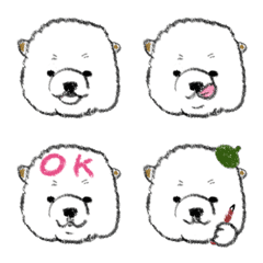 Emoji of Shiba-inu puppy.