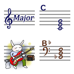 music note writer 10 "Chord 1" Major
