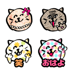 kawaii Neko-chan Emoji