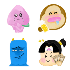 momotaro kintaro urashimataro Emoji