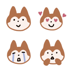 Um emoji de Akita