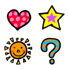 Usable colorful Emoji
