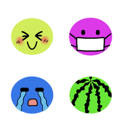 colorful  and cute Emoji