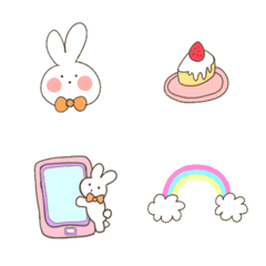 A pastel, pretty pictograph