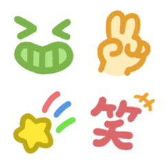 Emoji like hand drawn