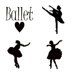 Ballet silhouette