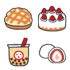 Sweets emoji set part2