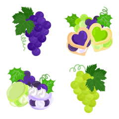 Grapes Sweets Emoji