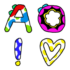 colorful letters1