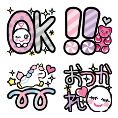 Love&Pop OTONA KAWAII Unicorn Emoji