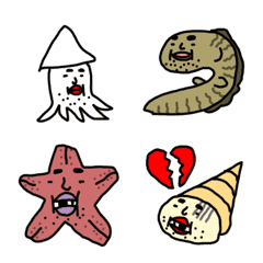 marine organism emoji