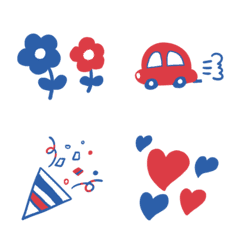Tricolor color Emoji 