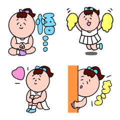 cute emoji of pop girls