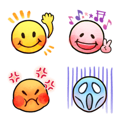 Simple Emoji (faces)
