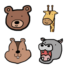 Super animal Emoji all zoo ver.
