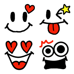 The Simple various Faces