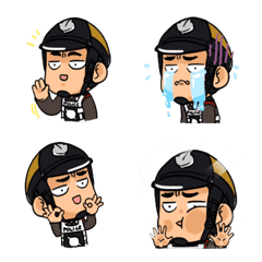  Emoji Police patrol