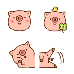 child a pig emoji.
