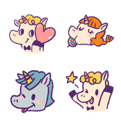 Unicorn Mani - Friends and daily Emoji!