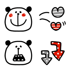Panda-Chan Emoji (Big face)
