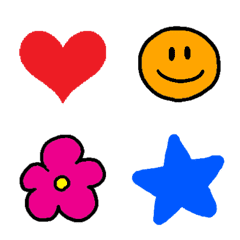 9 colors Emoji