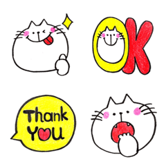 Mochi mochi Cat's Emoji