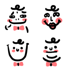 Natural volume of funny expression pack8