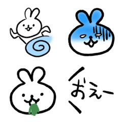 Funny Rabbits Emoji