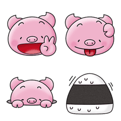 Little Fat Pig BOOKO's Emoji , The 1st