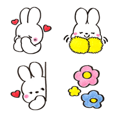 Girly Rabbit's Emoji