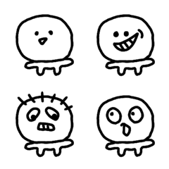 shiroi kobitotachino emoji