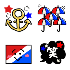 Tricolor supporters emoji2