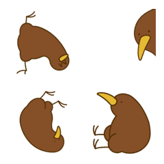 keeweekeewee Kiwi bird – LINE Emoji | LINE STORE