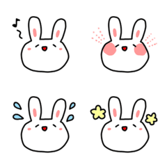 Emoji kelinci yang lucu