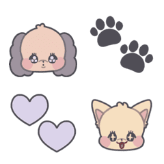 Pastel Puppy Emoji