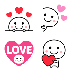 Cute love emoji. – LINE Emoji | LINE STORE