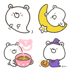 GOOD bear in autumn emoji