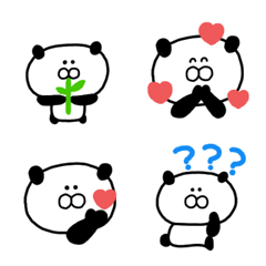 cute panda Emoji (4)